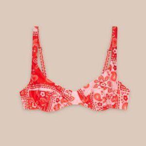 OOKIOH by Lisa Says GahBikini Top in Bandana Print